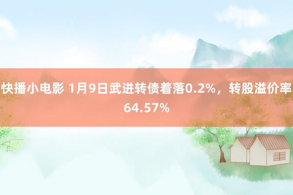 快播小电影 1月9日武进转债着落0.2%，转股溢价率64.57%